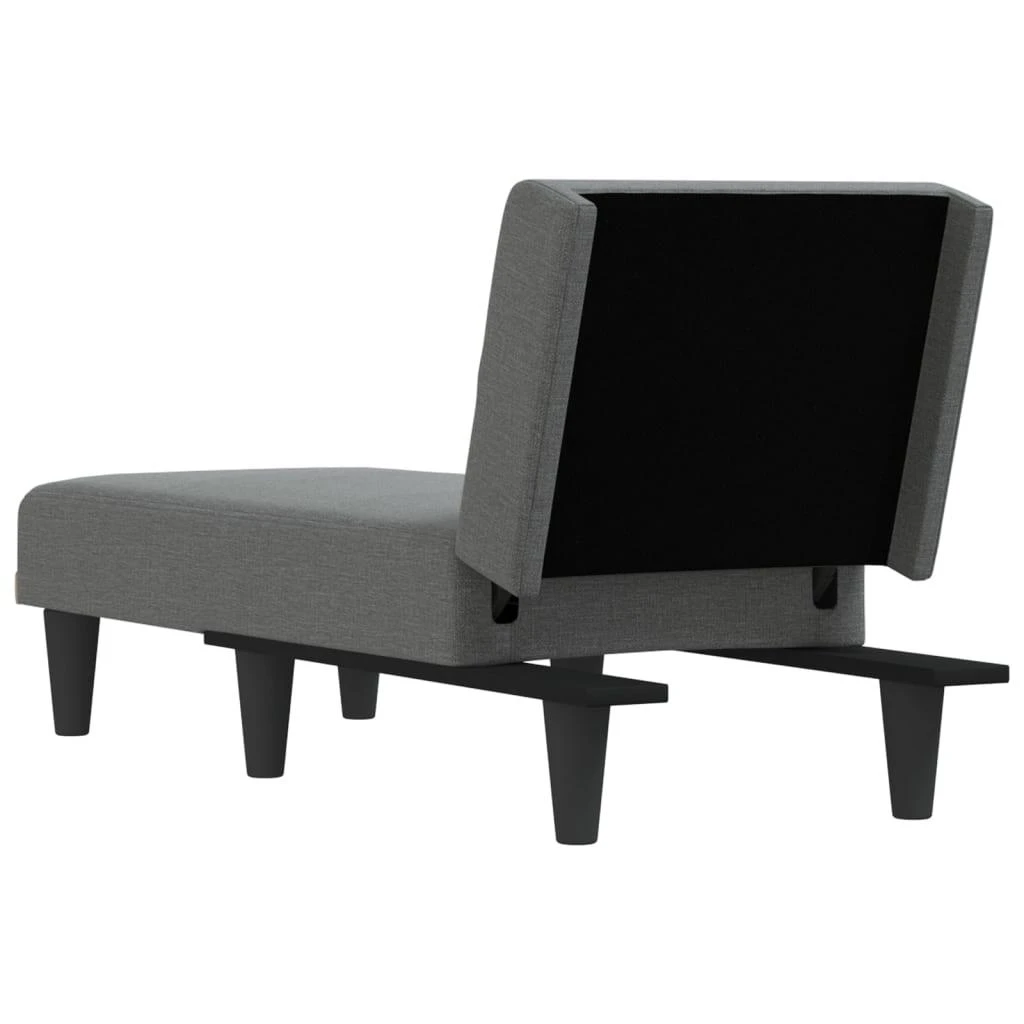 Sofa Poilsio gultas, tamsiai pilkos spalvos, audinys