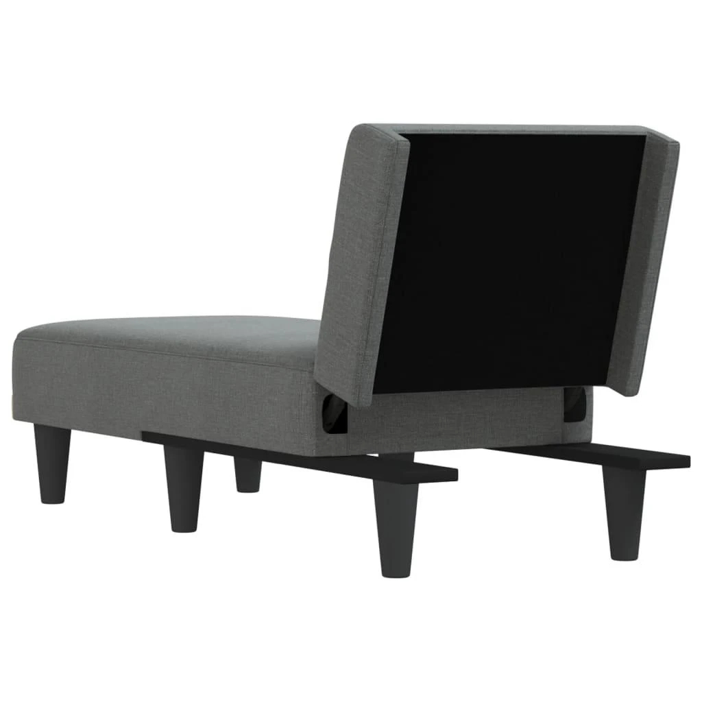 Sofa Poilsio gultas, tamsiai pilkos spalvos, audinys