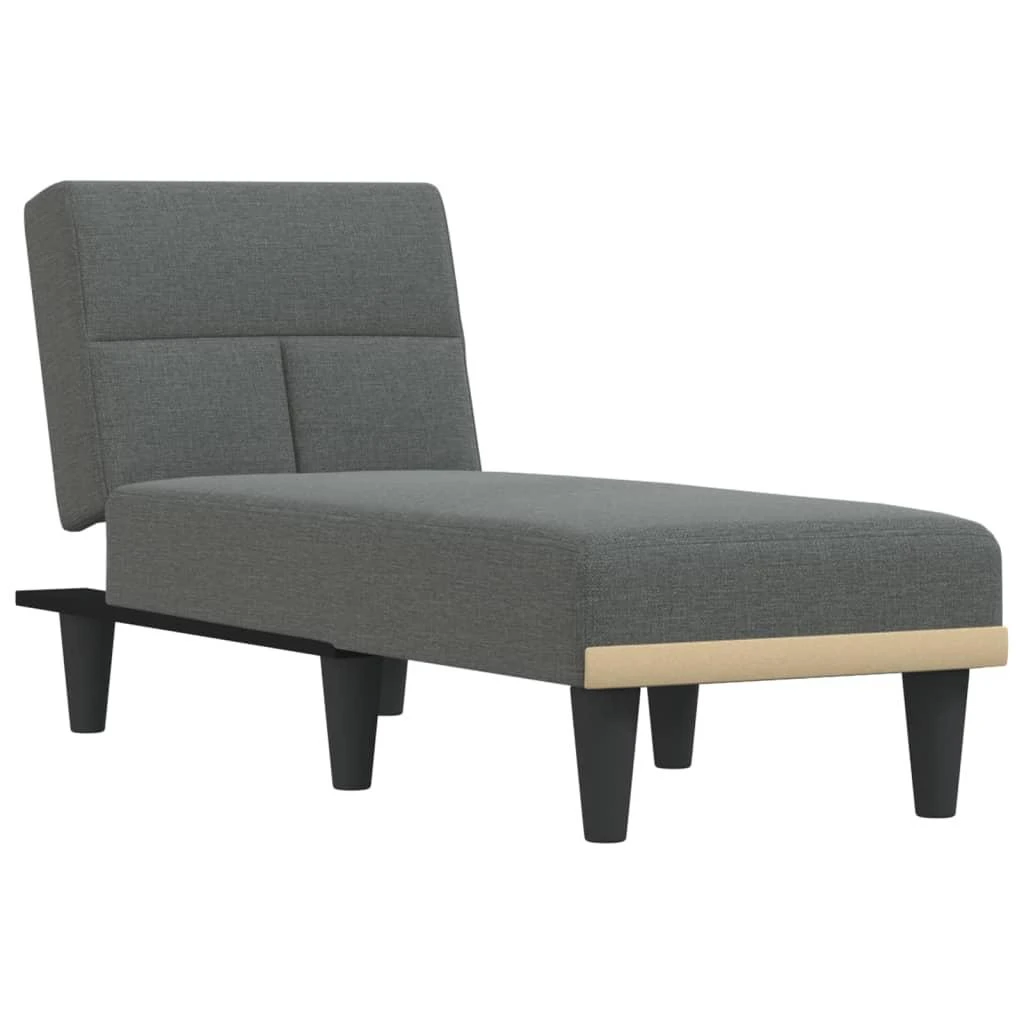 Sofa Poilsio gultas, tamsiai pilkos spalvos, audinys