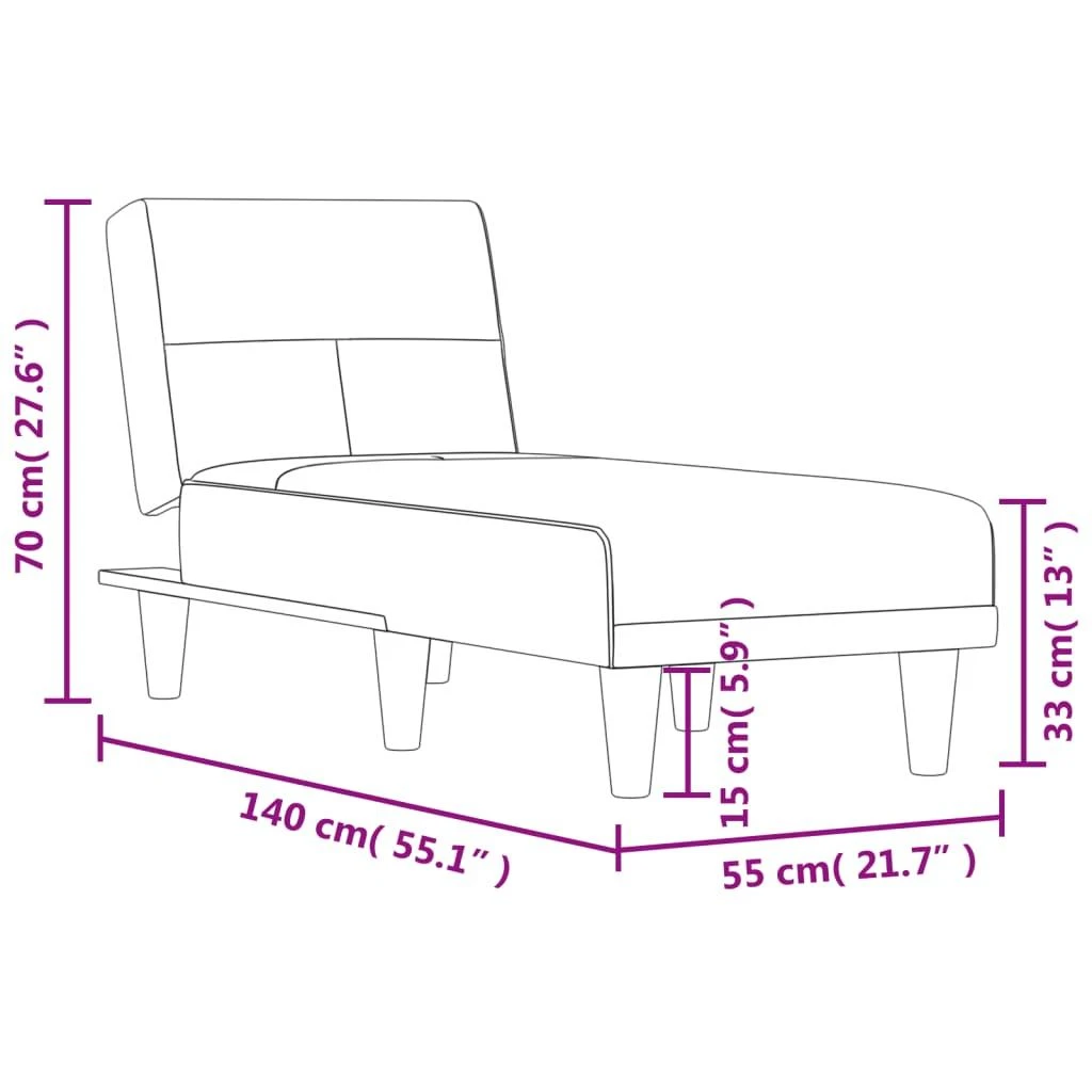Sofa Poilsio gultas, tamsiai pilkos spalvos, audinys