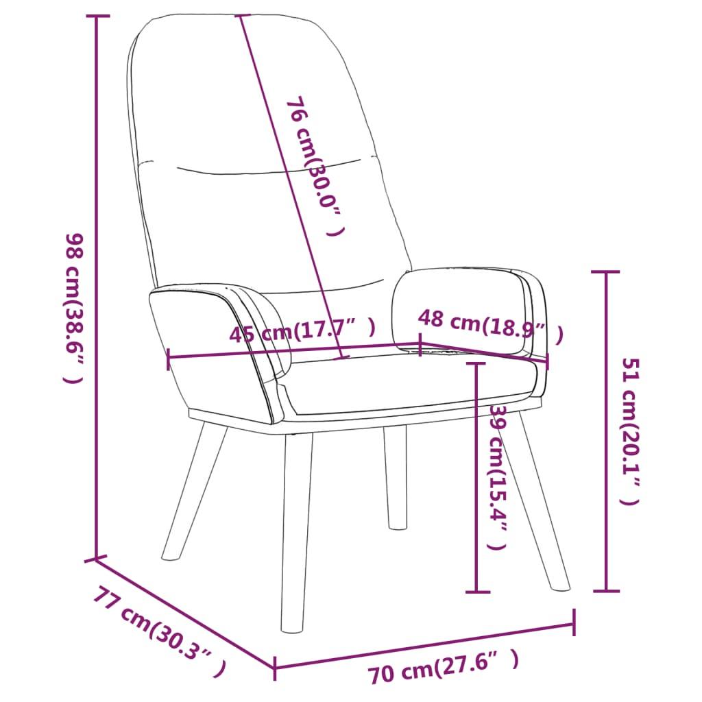 Fotelis Poilsio kėdė su taburete, mėlynos spalvos, audinys