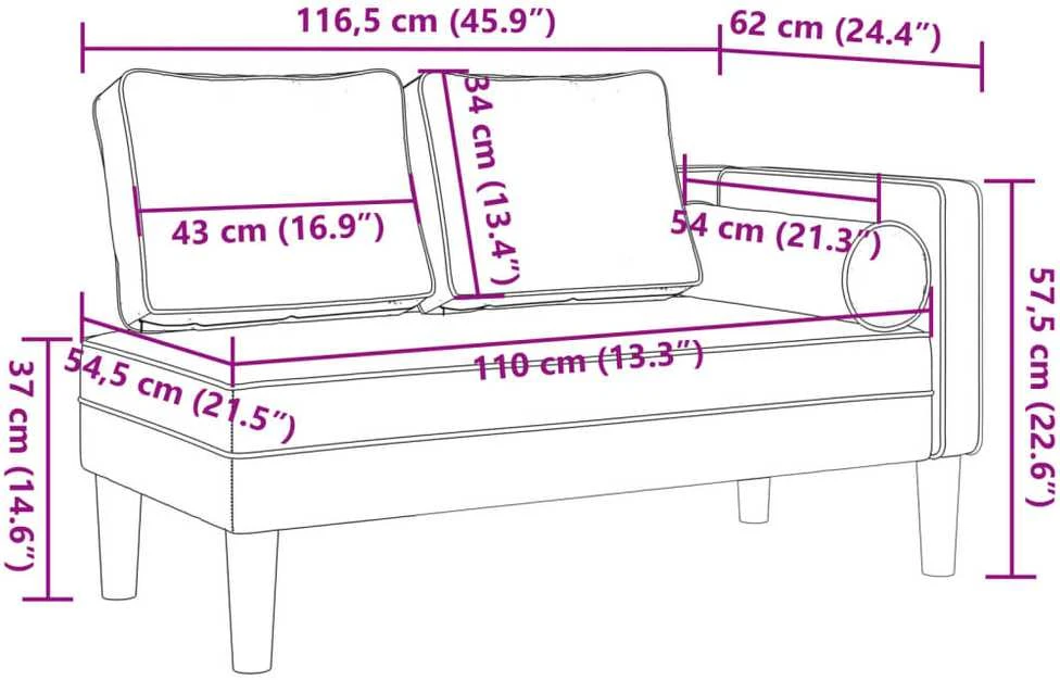 Poilsio sofa su pagalvėmis, balta, dirbtinė oda