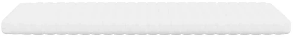Poroloninis čiužinys, baltas, 80x210cm, 20ILD kietumo, 7 zonų