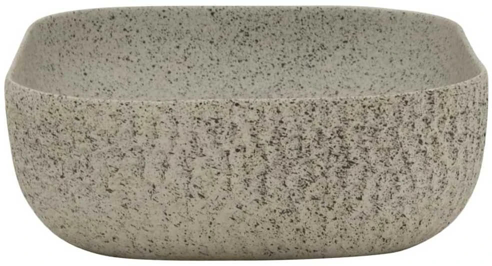 Praustuvas ant stalviršio, pilkas, 48x37,5x13,5cm, keramika