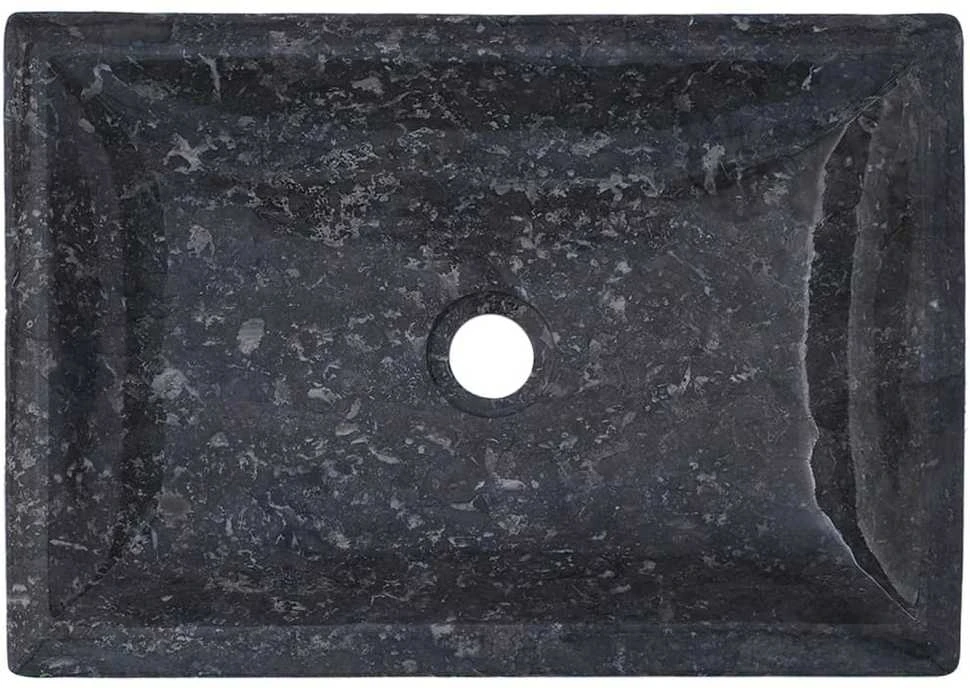 Praustuvas, pilkos spalvos, 50x35x10cm, marmuras