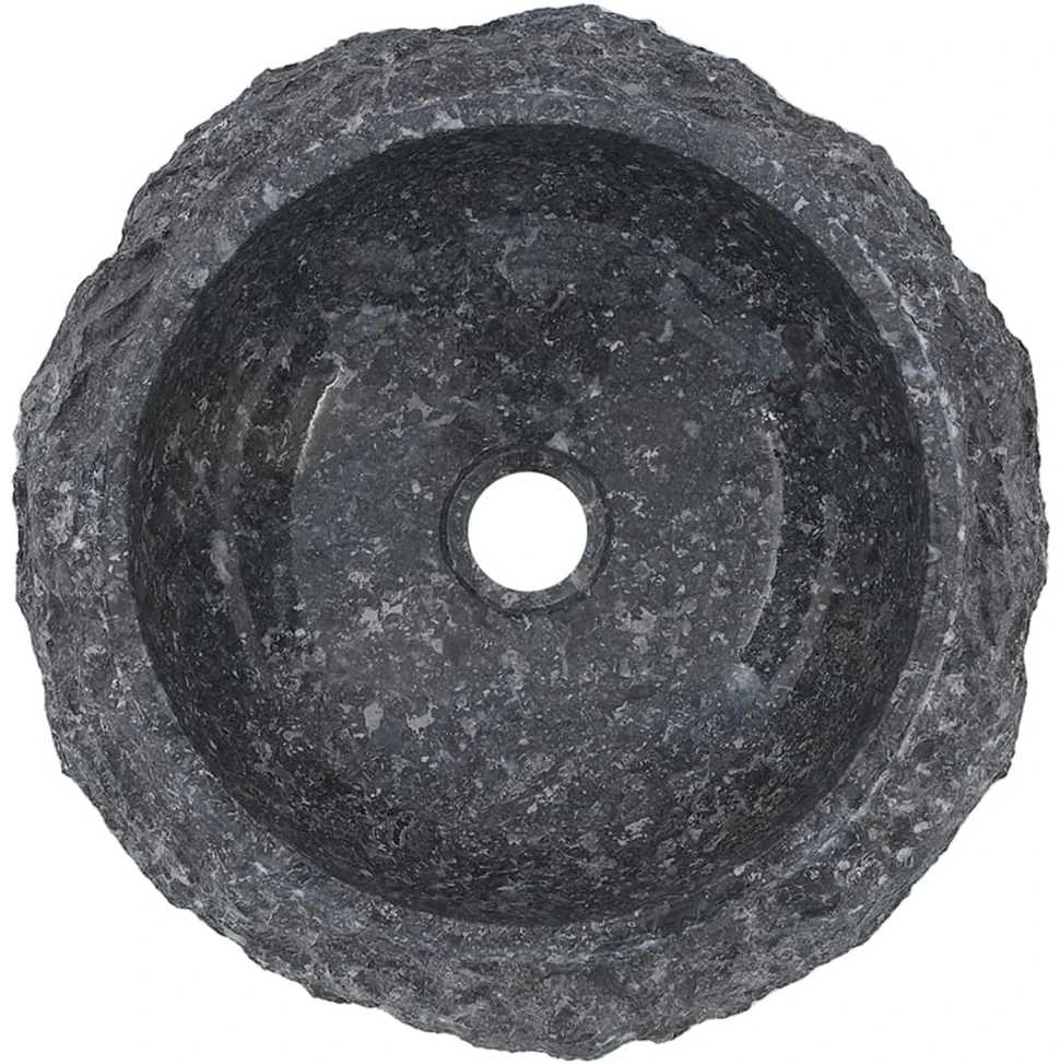 Praustuvas, pilkos spalvos, skersmuo 40x12cm, marmuras