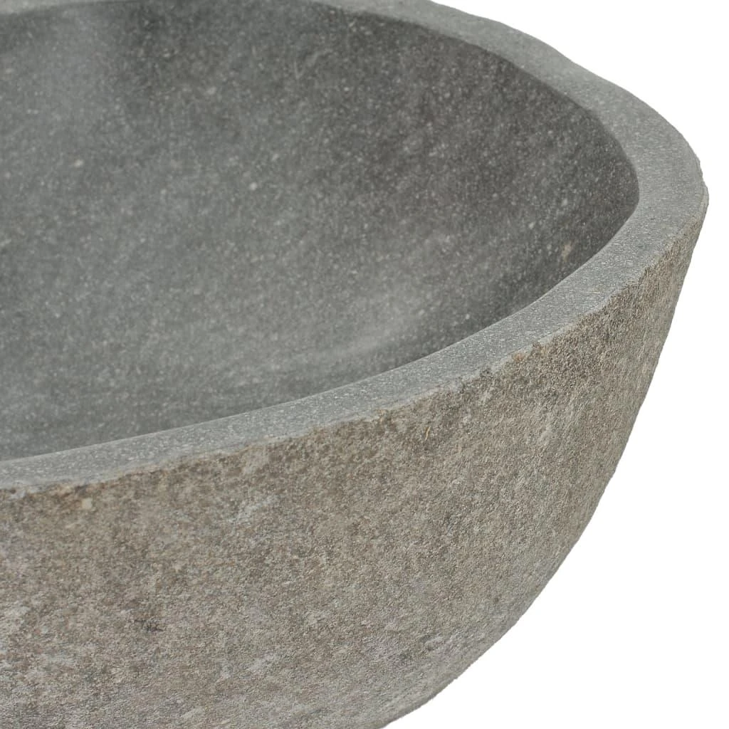 Praustuvas, (37-46)x(29-36)cm, upės akmuo, ovalo formos