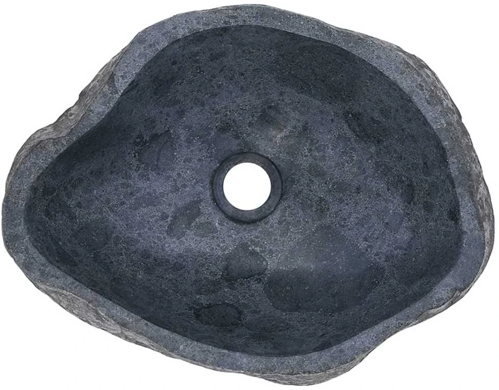 Praustuvas, (37-46)x(29-36)cm, upės akmuo, ovalo formos