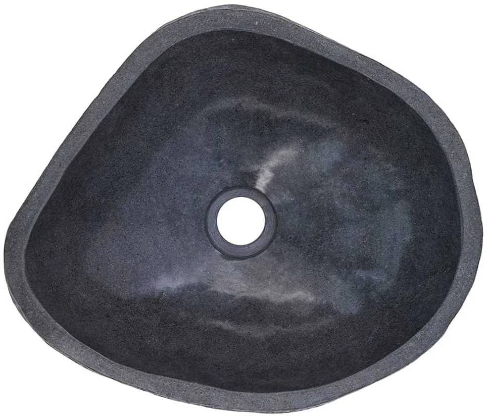 Praustuvas, (37-46)x(29-36)cm, upės akmuo, ovalo formos