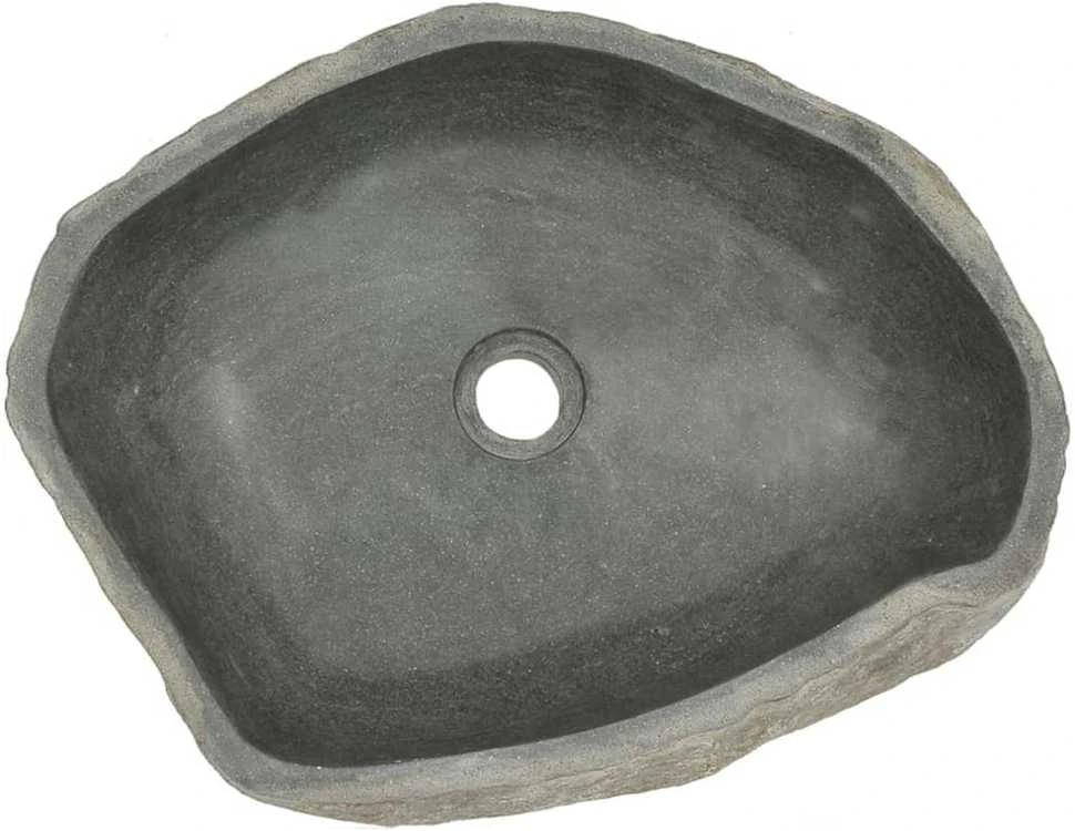 Praustuvas, (45-53)x(34-41)cm, upės akmuo, ovalo formos
