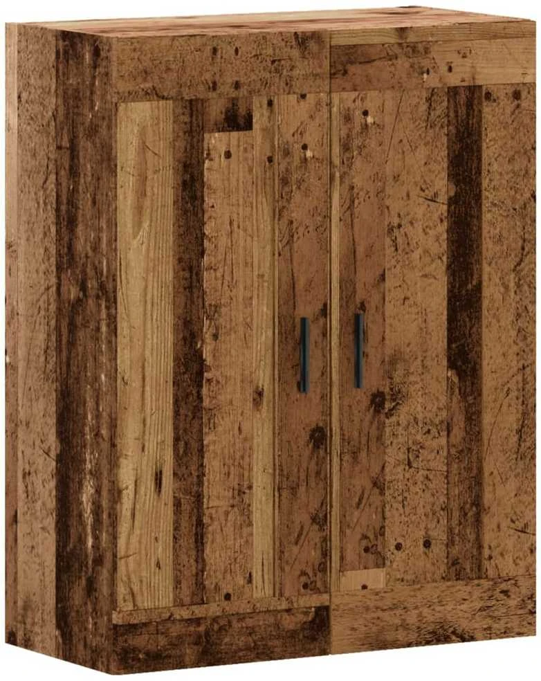Prie sienos montuojama spintelė, medienos, 69,5x34x90cm