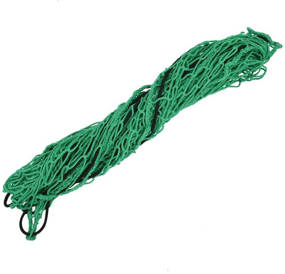 Priekabos tinklas su elastine virve, žalias, 8x3,5m, PP