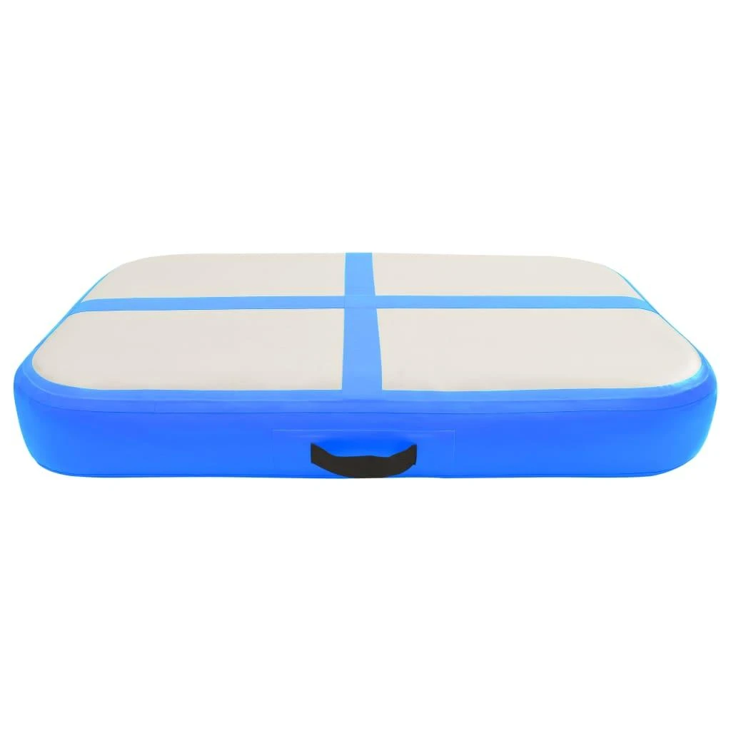 Pripučiamas gimnastikos kilimėlis, mėlynas, 60x100x15cm, PVC