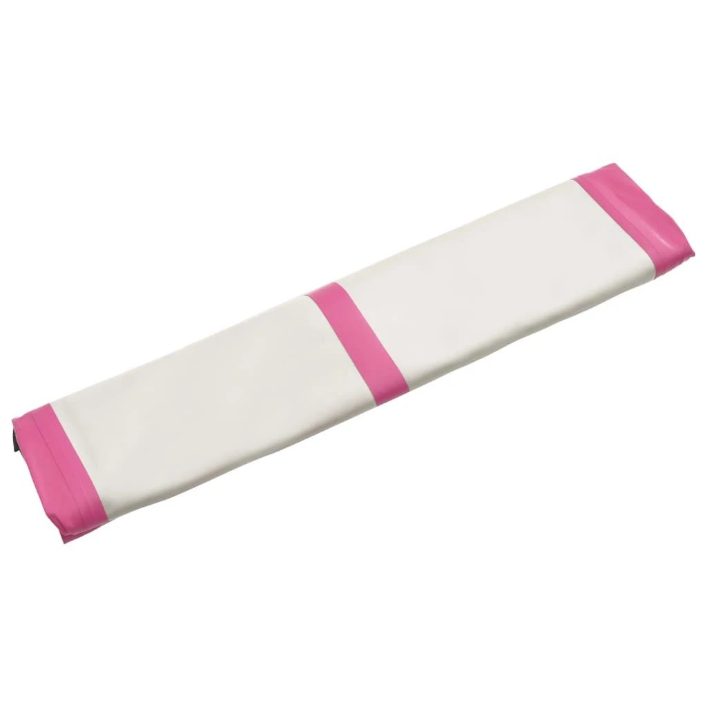 Pripučiamas gimnastikos kilimėlis, rožinis, 200x200x10cm, PVC