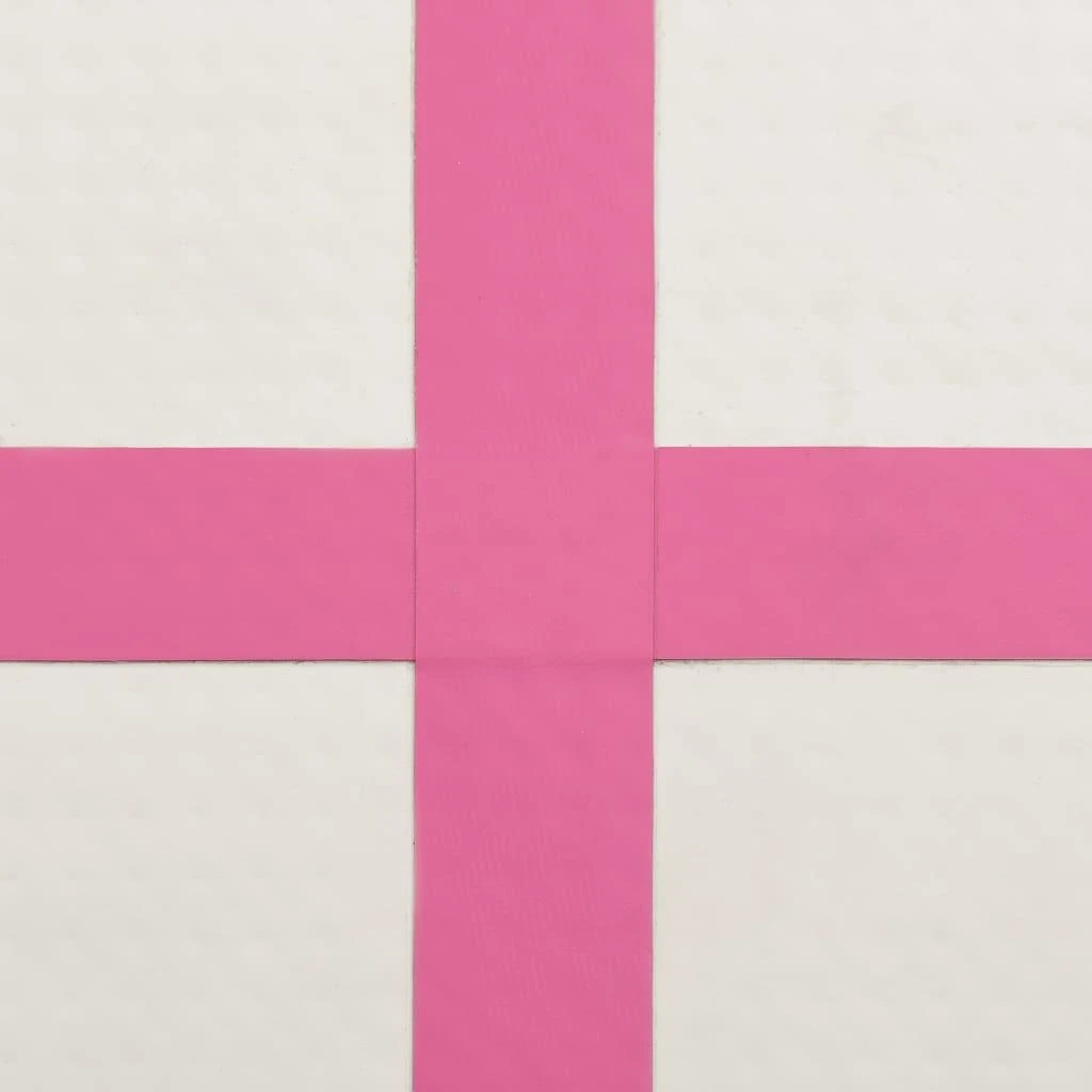 Pripučiamas gimnastikos kilimėlis, rožinis, 200x200x20cm, PVC