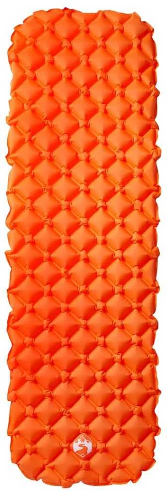 Pripučiamas stovyklavimo čiužinys, oranžinis, 190x58x6cm