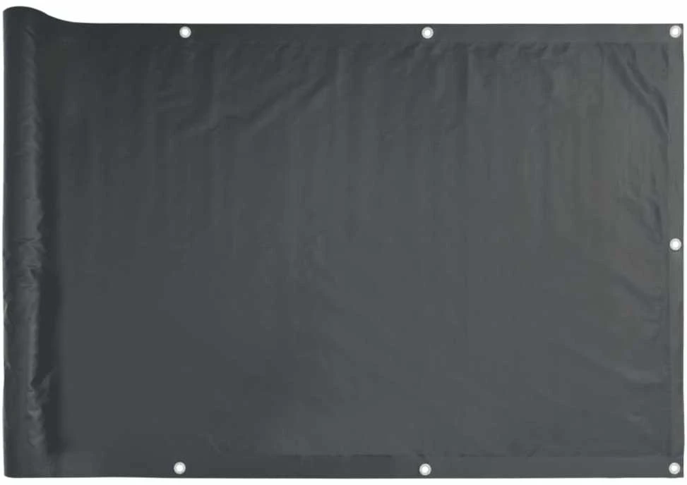 Privatumo suteikianti pertvara, antracito, 400x75cm, PVC