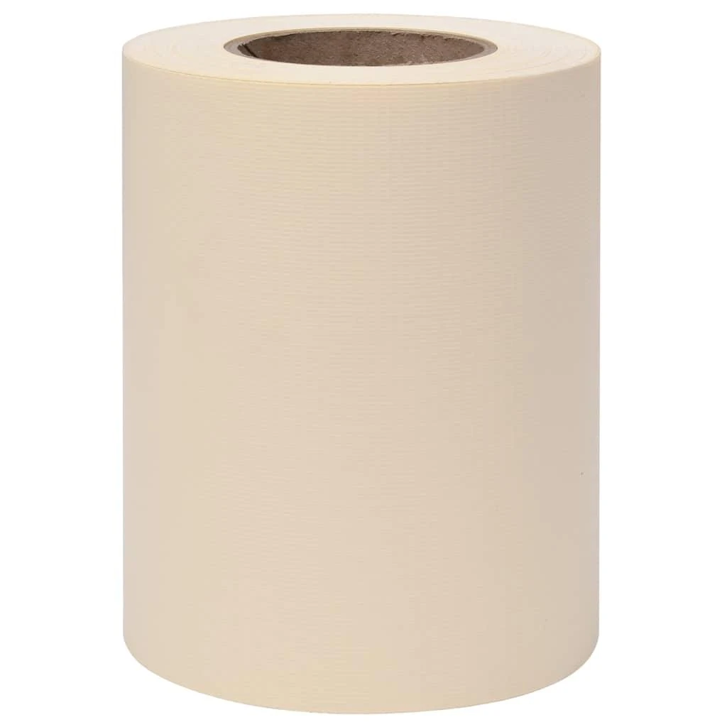 Privatumo suteikianti sodo pertvara, kreminė, 35x0,19m, PVC