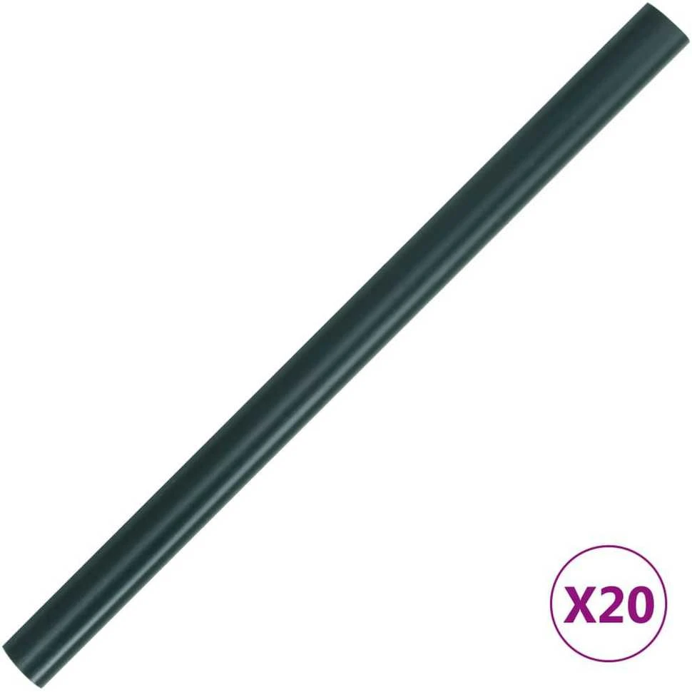Privatumo suteikianti sodo pertvara, žalia, 35x0,19m, PVC