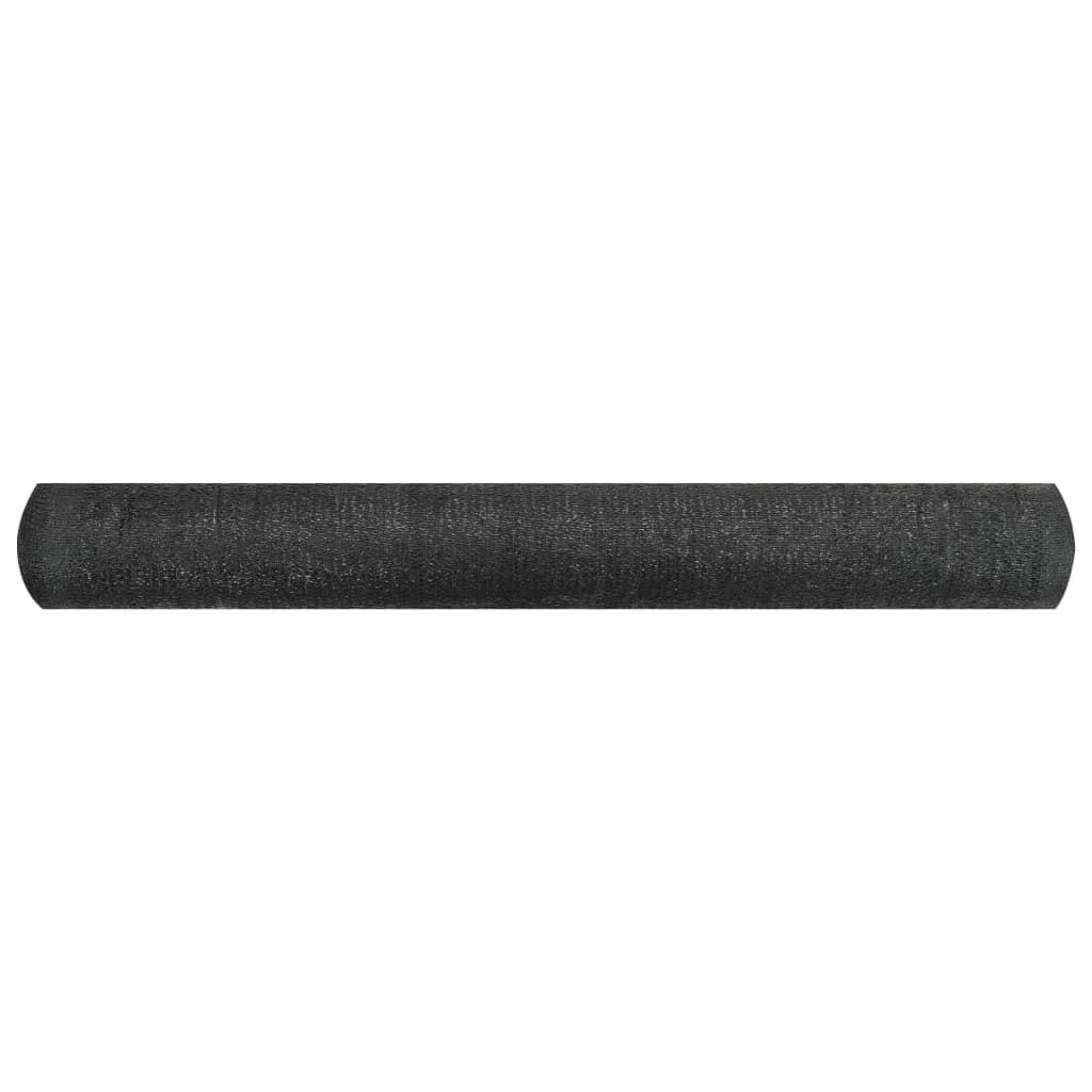 Privatumo suteikiantis tinklelis, juodas, 1,2x25m, HDPE