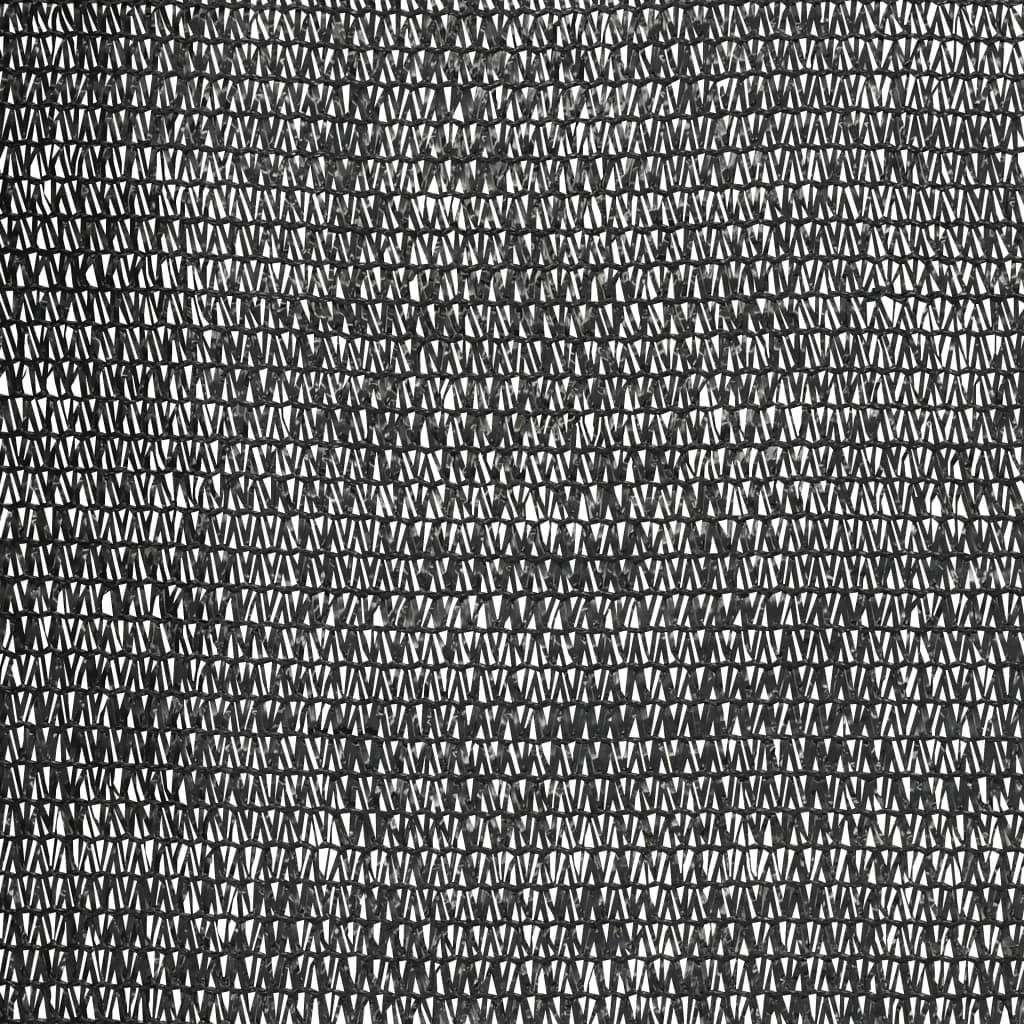 Privatumo suteikiantis tinklelis, juodas, 1x50m, HDPE, 195g/m²