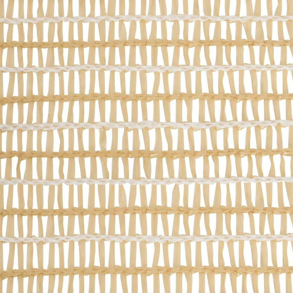 Privatumo suteikiantis tinklelis, smėlio, 1x25m, HDPE, 75g/m²