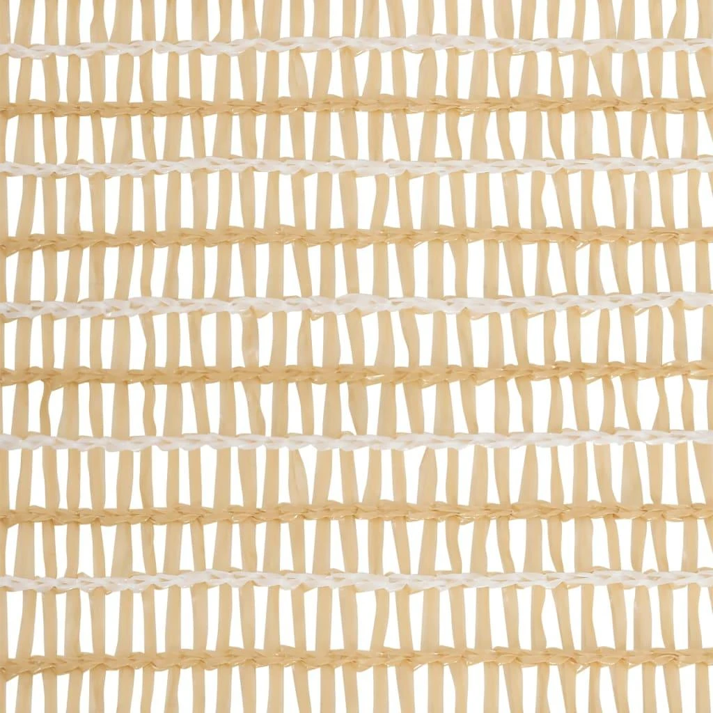 Privatumo suteikiantis tinklelis, smėlio, 1,5x25m, HDPE, 75g/m²