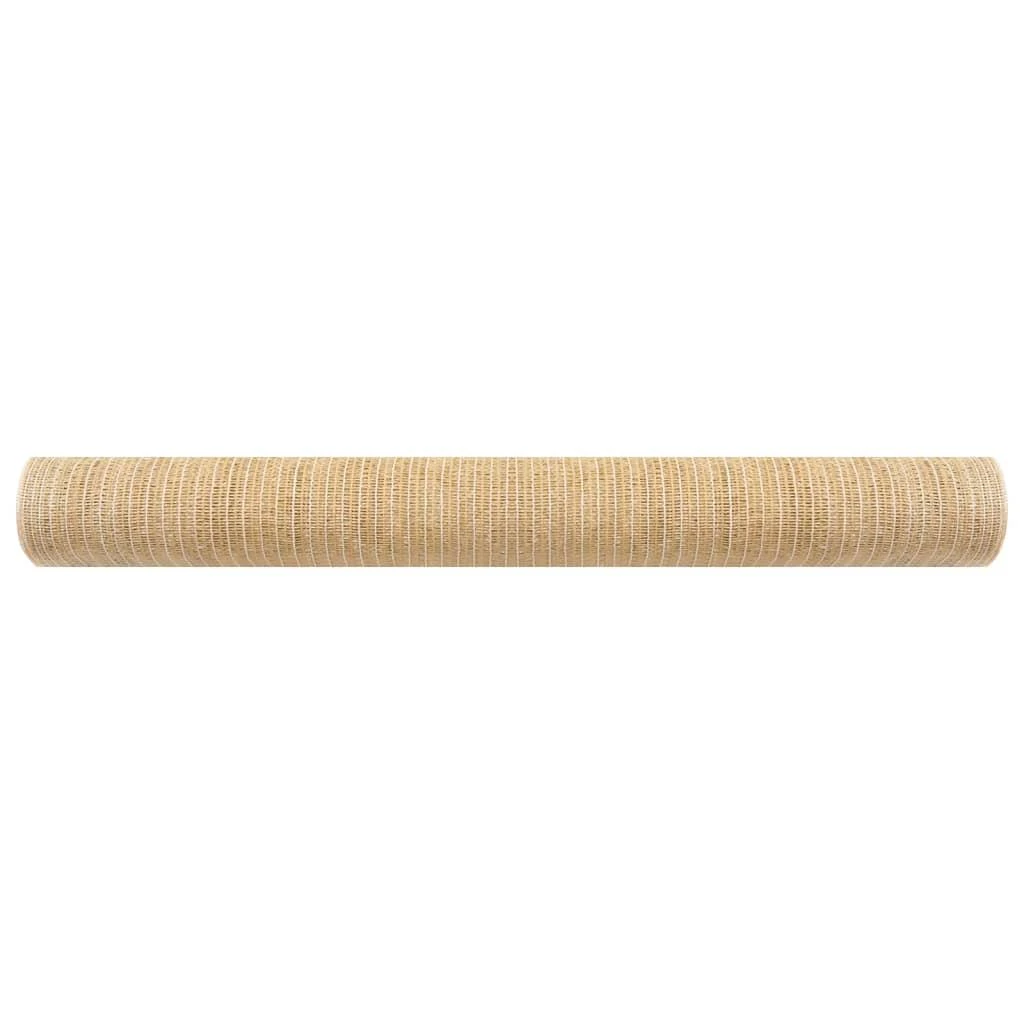 Privatumo suteikiantis tinklelis, smėlio, 1,8x25m, HDPE, 75g/m²