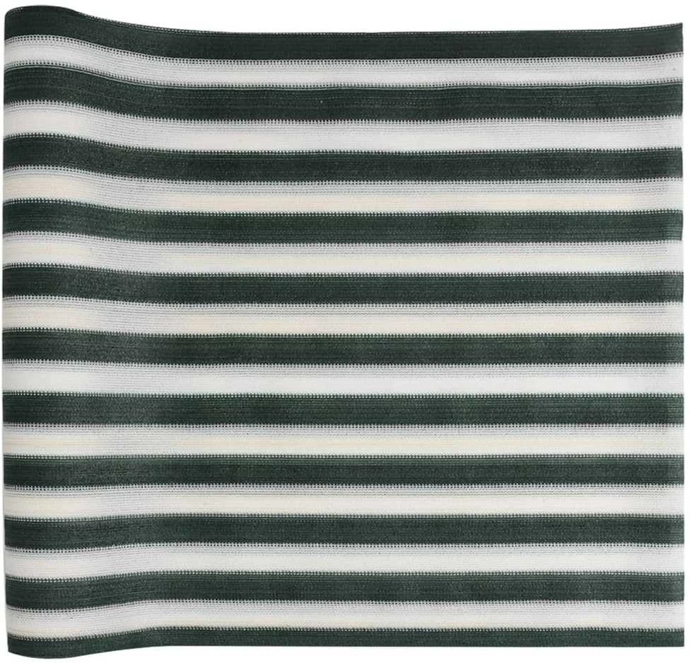 Privatumo suteikiantis tinklelis, žalias/baltas, 1,5x10m, HDPE