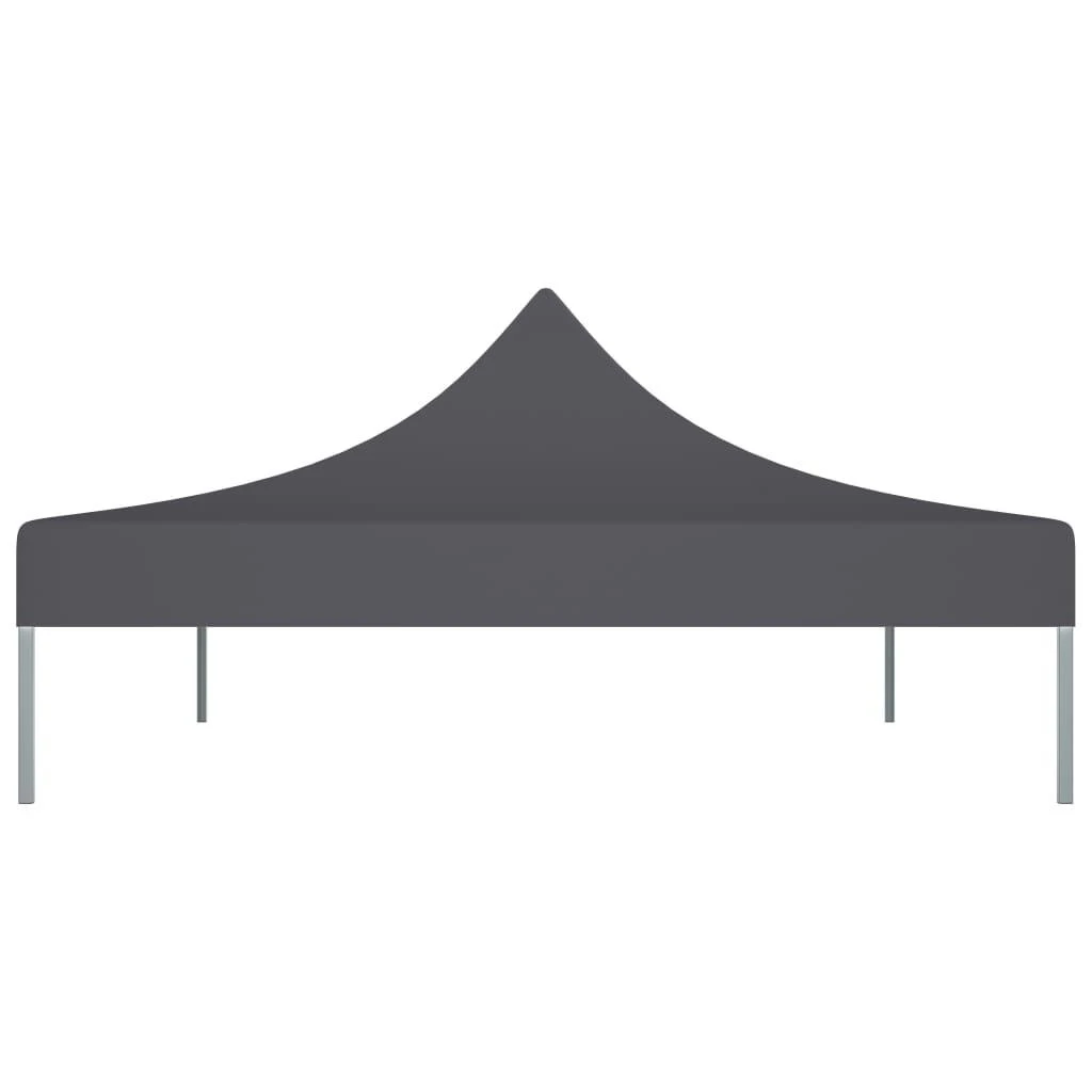 Proginės palapinės stogas, antracito spalvos, 4,5x3m, 270 g/m²