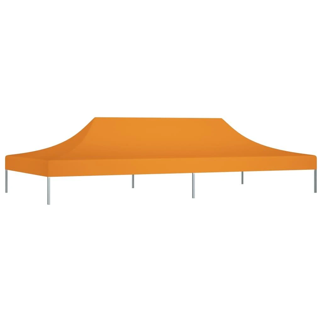 Proginės palapinės stogas, oranžinės spalvos, 6x3m, 270 g/m²