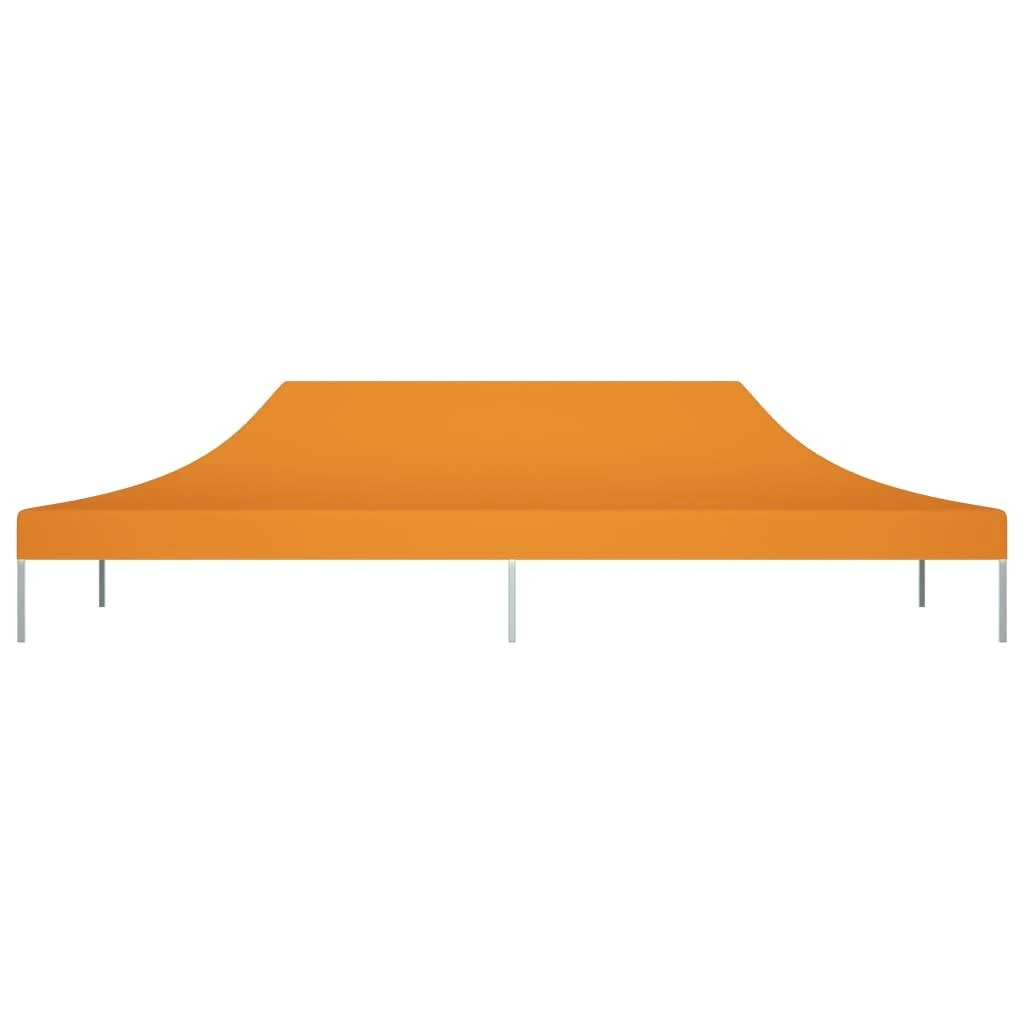 Proginės palapinės stogas, oranžinės spalvos, 6x3m, 270 g/m²