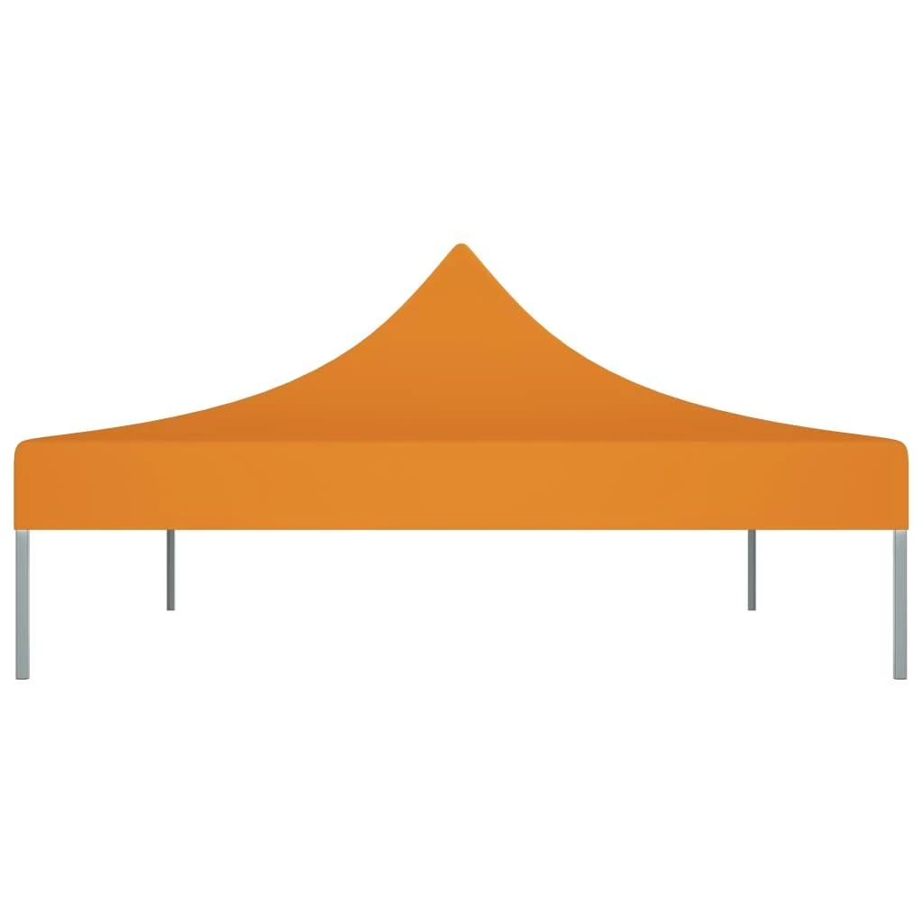 Proginės palapinės stogas, oranžinės spalvos, 4x3m, 270 g/m²