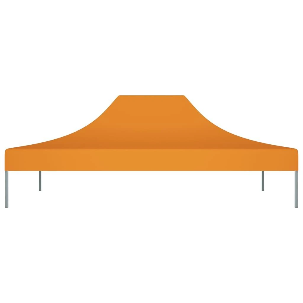 Proginės palapinės stogas, oranžinės spalvos, 4x3m, 270 g/m²