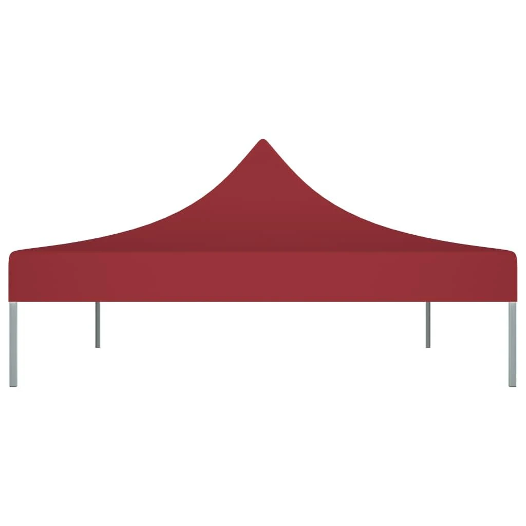 Proginės palapinės stogas, tamsiai raudonas, 4x3m, 270 g/m²
