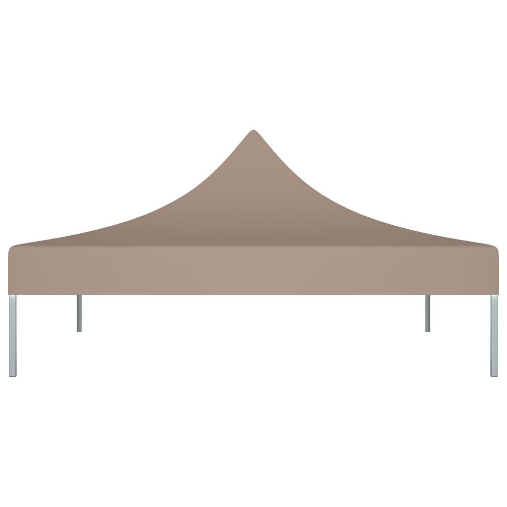 Proginės palapinės stogas, taupe spalvos, 3x3m, 270 g/m²