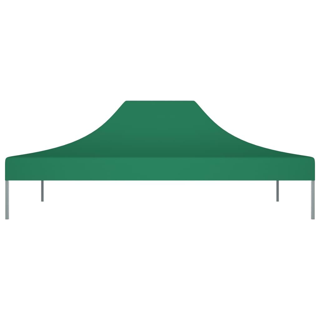 Proginės palapinės stogas, žalios spalvos, 4.1 x 2.8m, 270 g/m²