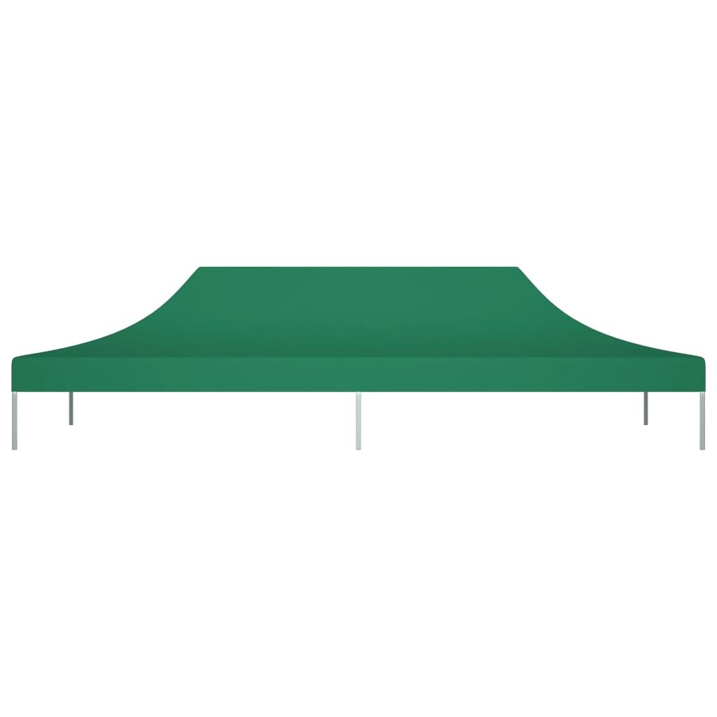 Proginės palapinės stogas, žalios spalvos, 6x3m, 270 g/m²