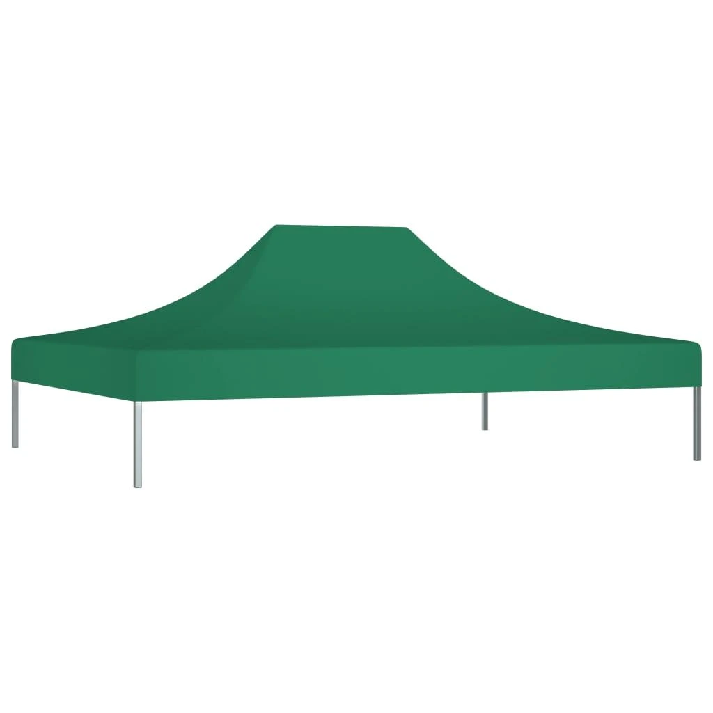 Proginės palapinės stogas, žalios spalvos, 4.1 x 2.8m, 270 g/m²