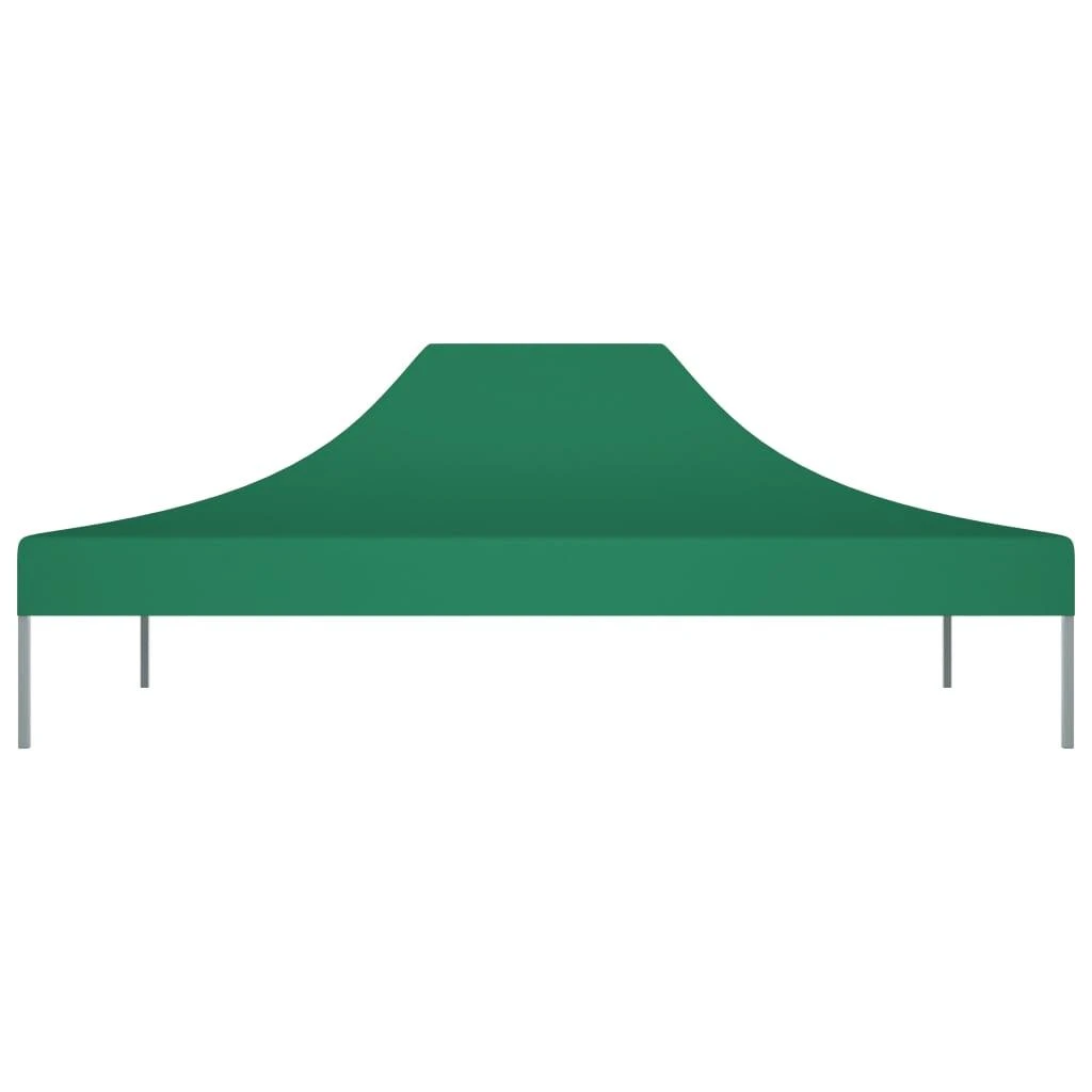 Proginės palapinės stogas, žalios spalvos, 4,5x3m, 270 g/m²