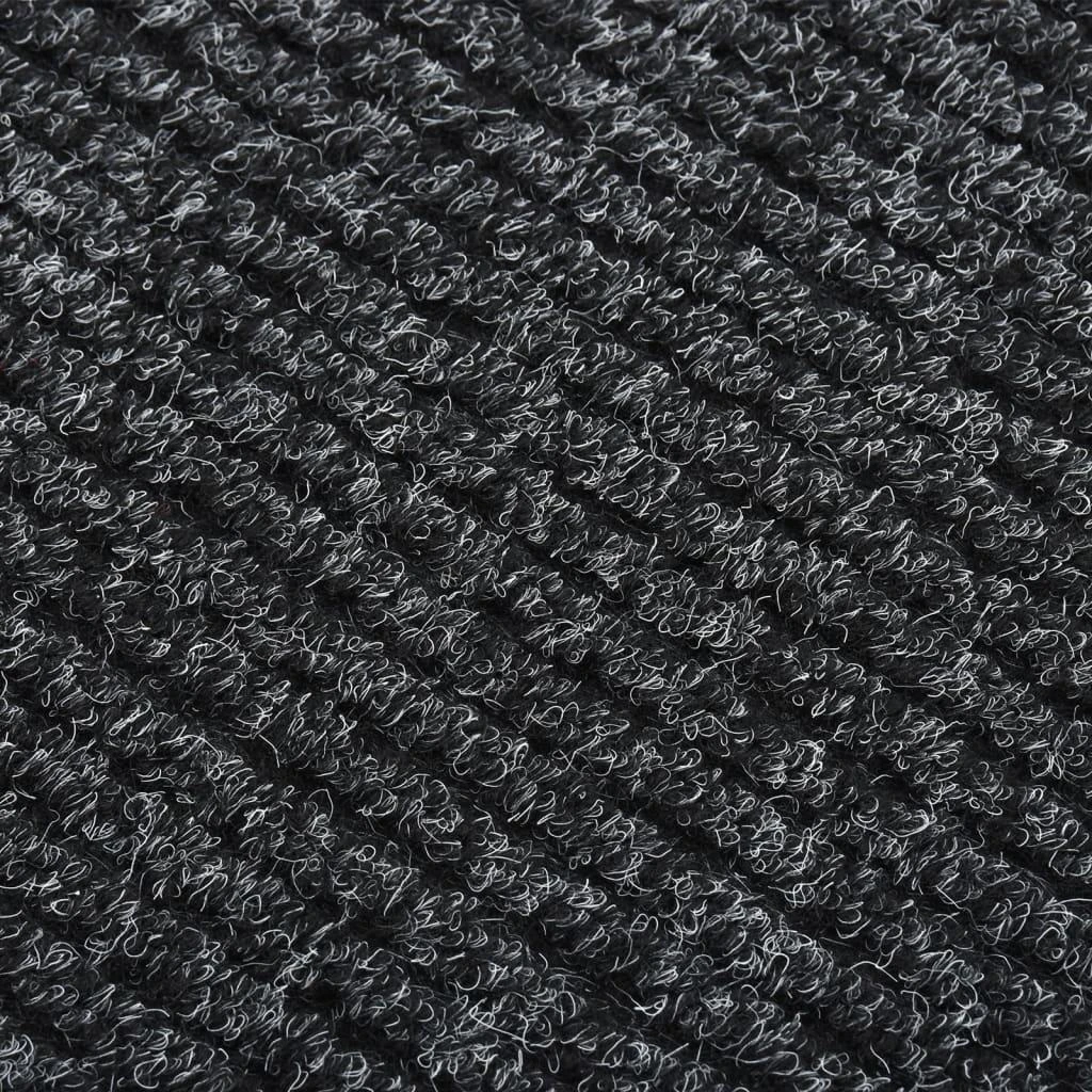 Purvą sugeriantis kilimas-takelis, antracito spalvos, 100x250cm