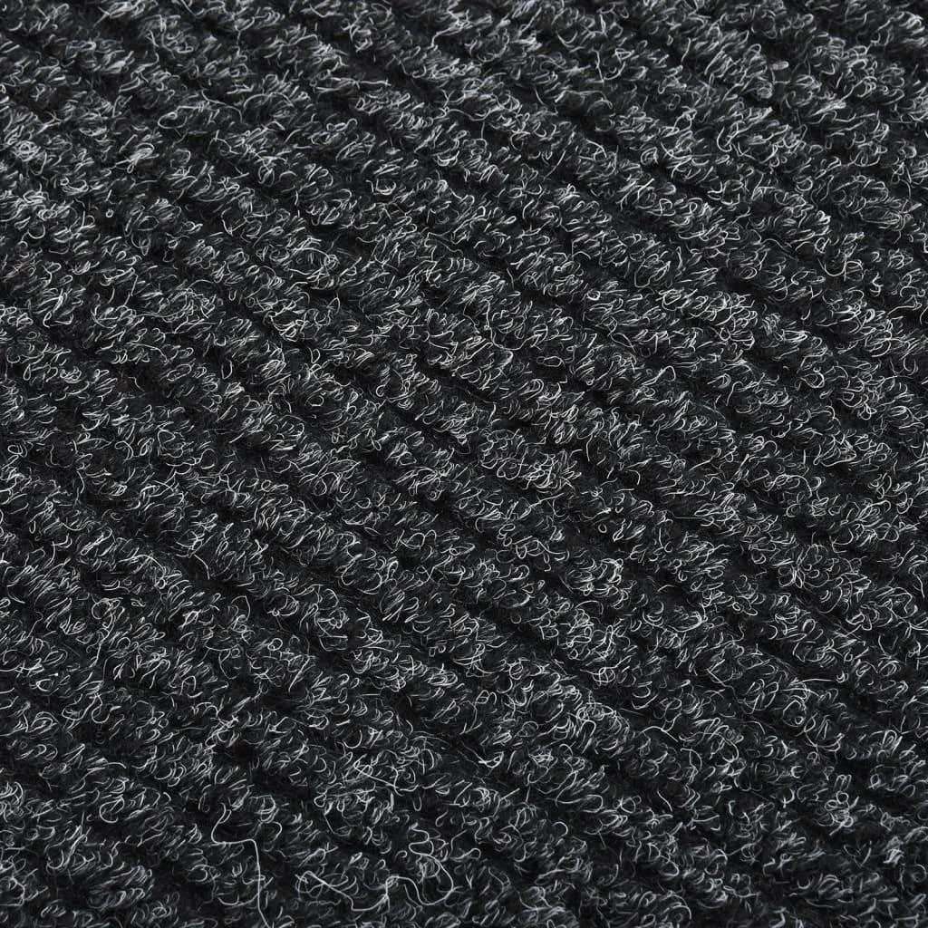 Purvą sugeriantis kilimas-takelis, antracito spalvos, 100x500cm
