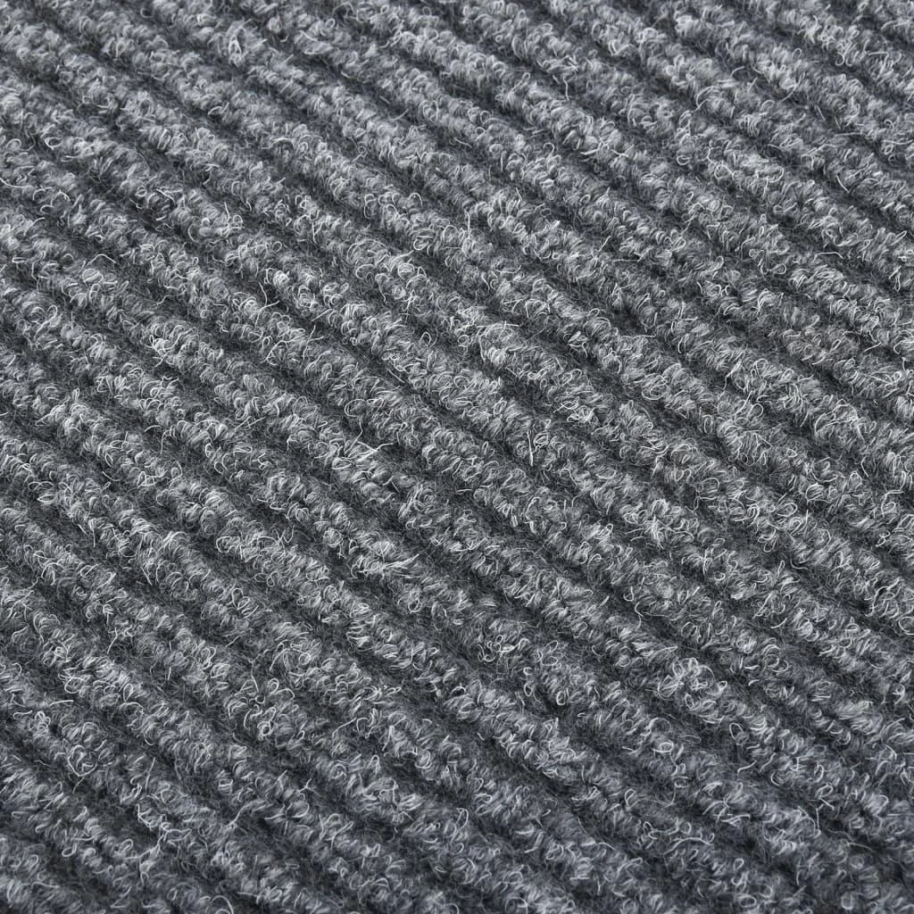 Purvą sugeriantis kilimas-takelis, pilkos spalvos, 100x450cm