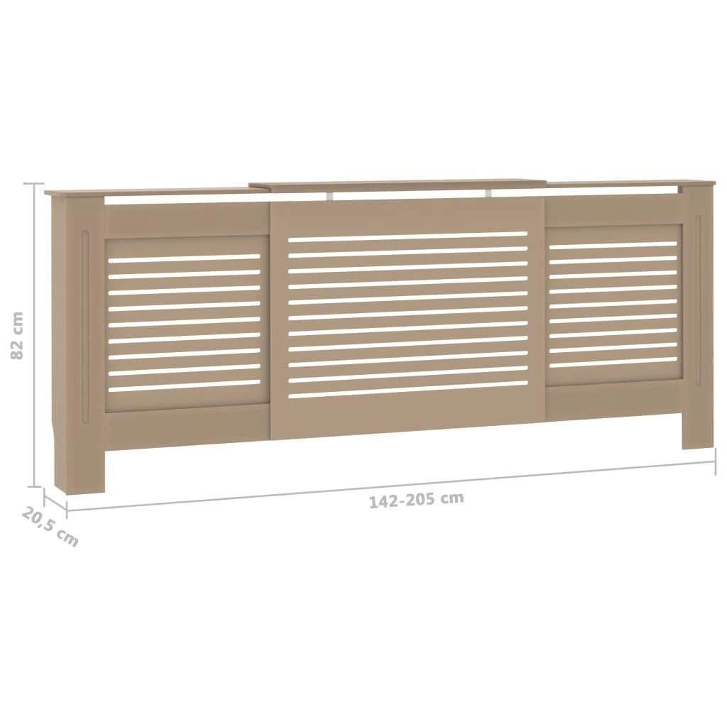 Radiatoriaus uždangalas, 205cm, MDF
