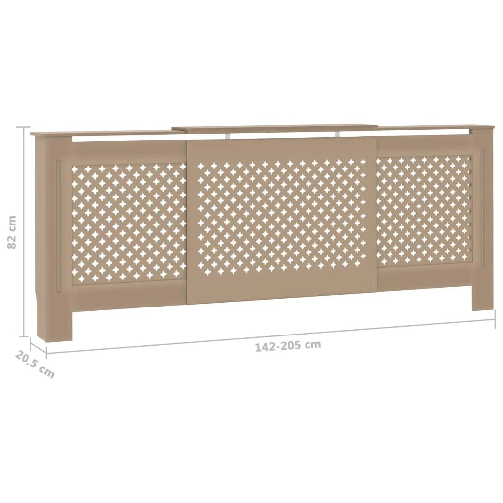 Radiatoriaus uždangalas, 205cm, MDF