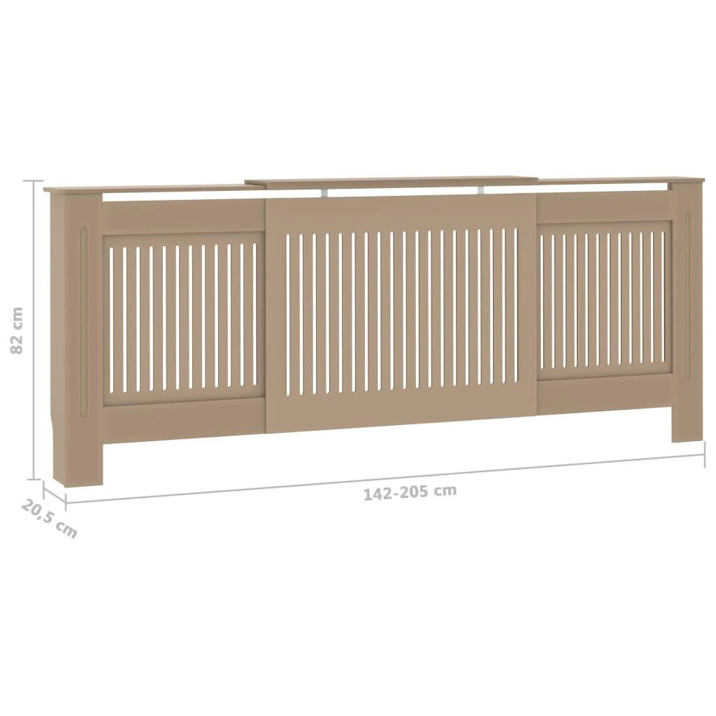 Radiatoriaus uždangalas, 205cm, MDF