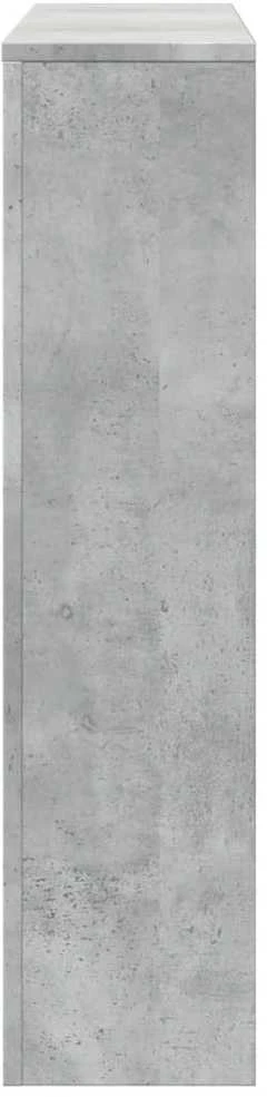 Radiatoriaus uždangalas, betono, 149x20x82cm, apdirbta mediena