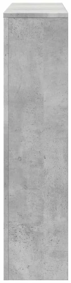 Radiatoriaus uždangalas, betono, 175x20x82cm, apdirbta mediena