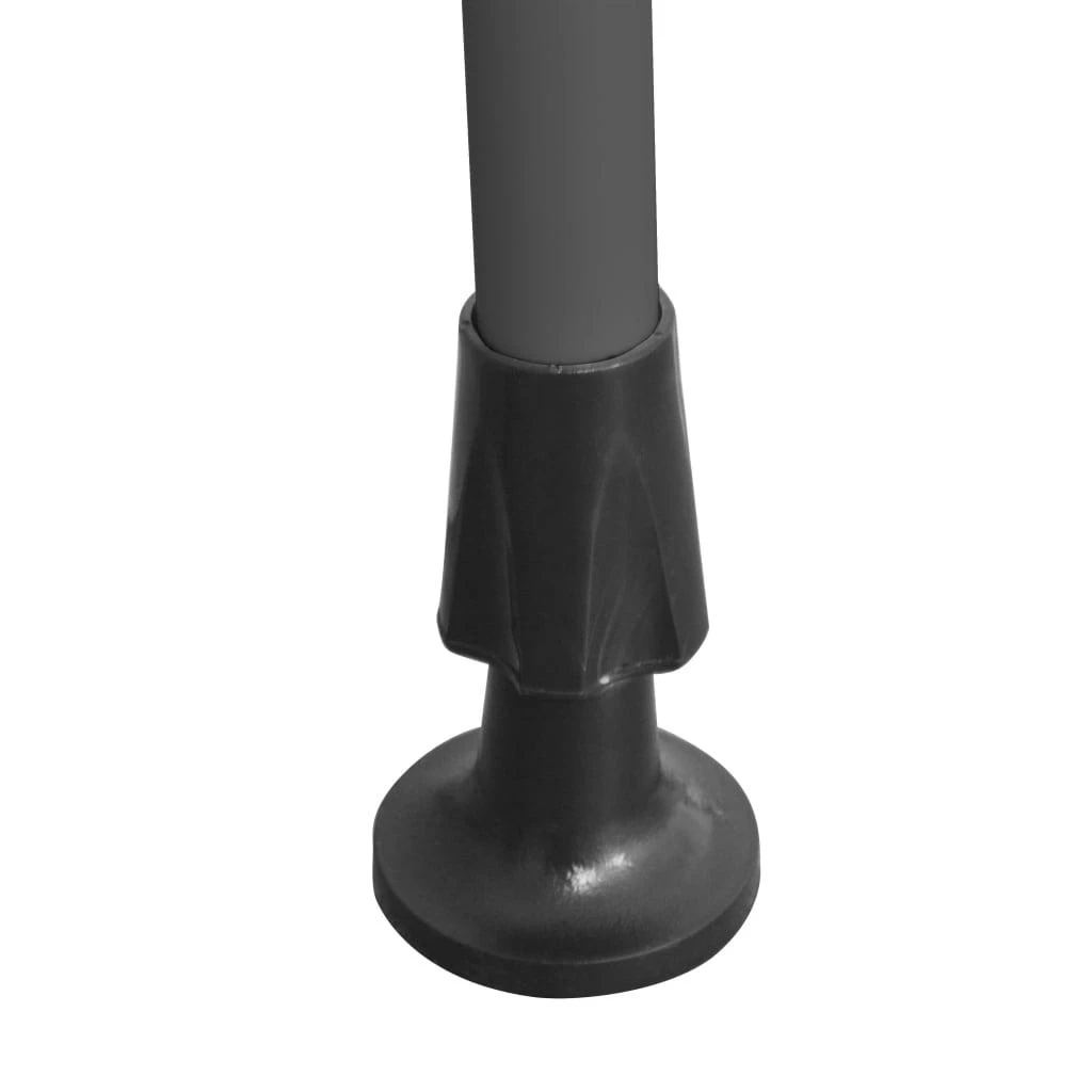 Rankinė ištraukiama markizė su LED, mėlyna ir balta, 100cm