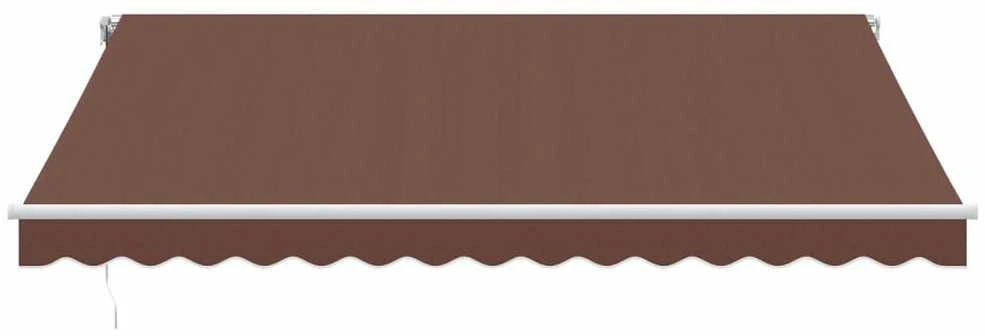 Rankiniu būdu ištraukiama markizė, rudos spalvos, 400x300cm
